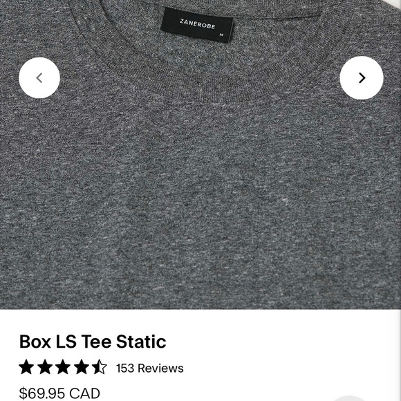 Zanerobe long sleeve size large - Picture 3 of 3